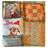 Throw pillows