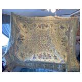 Early Arabic style tapestry handwoven