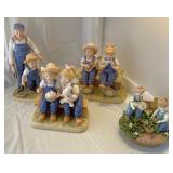 Home interiors denim days horseshoes Easter