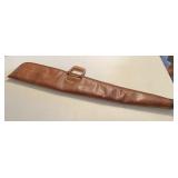 Leather gun case
