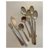 Teaspoons mustard spoon baby spoon butter knife