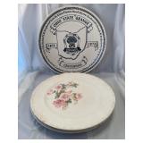 Ohio State greens centennial plate three