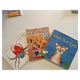 Books: the very busy spider, worlds cutest baby