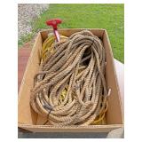 One box miscellaneous rope