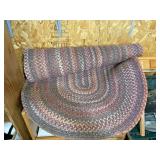 Small braided rug