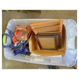 Tub miscellaneous picture frames etc.