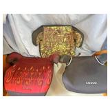 Three booster seats