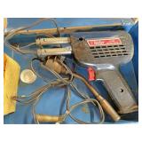 Soldering gun with torch tips