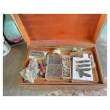 Toolbox with Tray inside includes contents