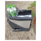 Humidifier with four bottles of treatment