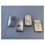 Zippo, penguins, autopoint And scripto  butane