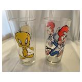 Woody woodpecker and Tweety glasses