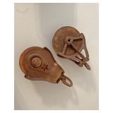 Primitive wood and cast iron police