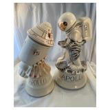 2 Apollo ceramic decanters