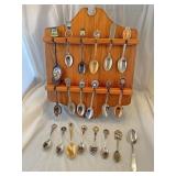 Multiple state and other miniature spoon