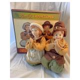 Family traditions Cracker Barrel fabric pilgrims