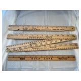 Advertising rulers