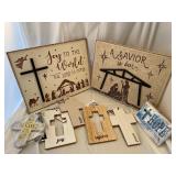 Miscellaneous Christian wall decor and other