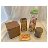 Primitive Advertising tins