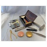 Star and Gillette razors, blades and other