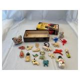 Cracker jack toys, Popeye and other small