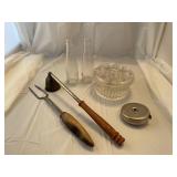 Primitive lot fancy inkwell, mechanics pal