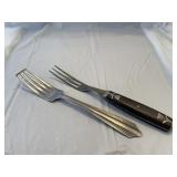Unique safety fork and other meat fork