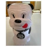 Barking dog treat jar
