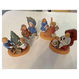 Yvonne Christmas figurines
