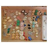Earrings, clip on and post