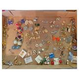 Earrings clip on and post old and new
