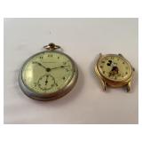 Atlantic swiss pocket watch and Walt Disney