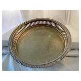 Silver plate dresser tray