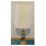 Brass table lamp