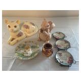 Various figurines