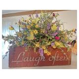 Artificial floral box