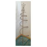 Vintage Christmas card Christmas tree holder