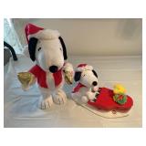 Christmas mechanical Snoopy