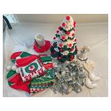Maybe miscellaneous crocheted items for Christmas