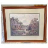 Home interiors print