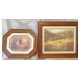 2 church scene pictures