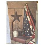 Americana canvas picture