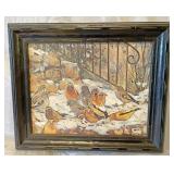 1976 Leslie Cope "Birds at the Cope Gallery 8x10