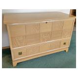 Lane cedar chest with trunk and drawer