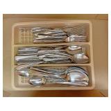 Flat of silverware