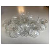Stemmed dessert cups