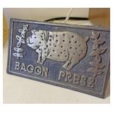 Bacon press