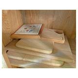 Various size cutting boards