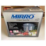 Mirro 12 quart stock pot and other stock pot