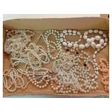 Beads and other costume type necklaces